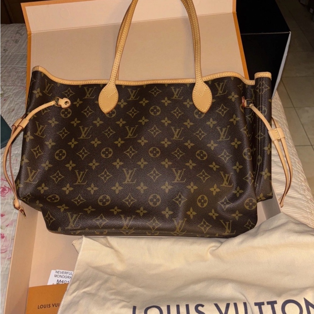 Louis Vuitton Classic Brown Monogram Tote